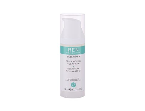 Denní pleťový krém REN Clean Skincare Clearcalm 3 Replenishing 50 ml
