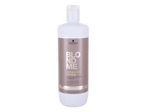Šampon Schwarzkopf Professional Blond Me Purifying Bonding Shampoo 1000 ml All Blondes