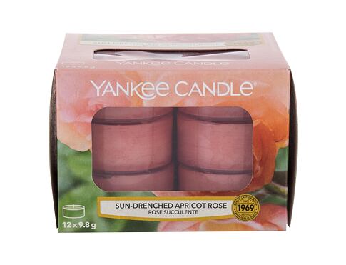 Vonná svíčka Yankee Candle Sun-Drenched Apricot Rose 117,6 g