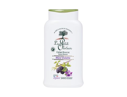 Sprchový krém Le Petit Olivier Shower Blackberry Violet 250 ml