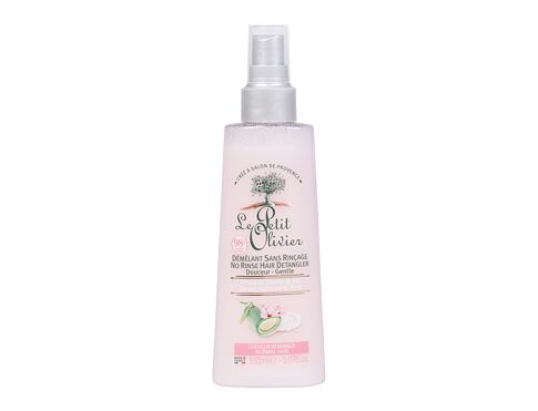 Bezoplachová péče Le Petit Olivier Sweet Almond & Rice No Rinse Hair Detangler Soft 150 ml