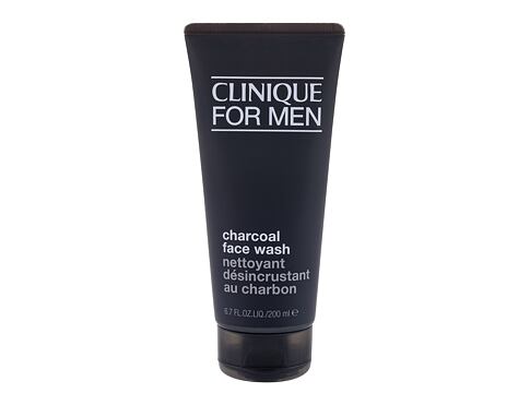Čisticí gel Clinique For Men Charcoal Face Wash 200 ml