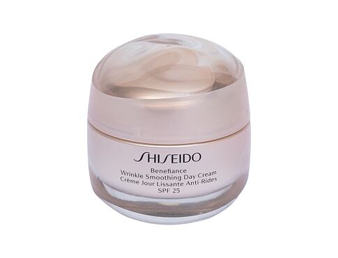 Denní pleťový krém Shiseido Benefiance Wrinkle Smoothing SPF25 50 ml poškozená krabička