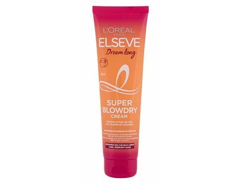 Pro tepelnou úpravu vlasů L'Oréal Paris Elseve Dream Long Super Blowdry Cream 150 ml
