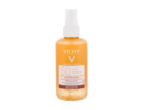 Opalovací přípravek na tělo Vichy Capital Soleil Solar Protective Water Enhanced Tan SPF50 200 ml