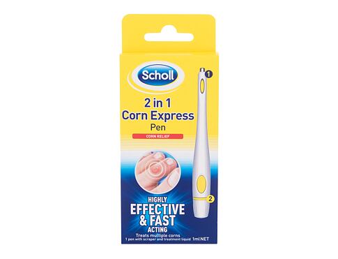 Pedikúra Scholl Corn 2 in 1 Express Pen 1 ml poškozená krabička