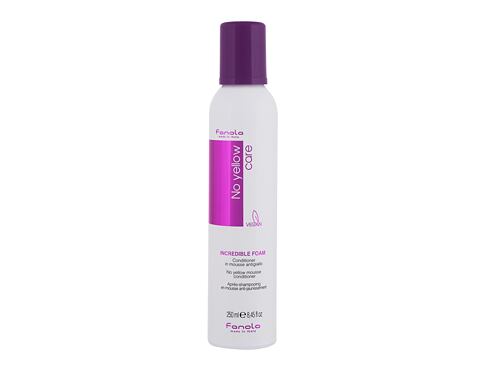 Kondicionér Fanola No Yellow Incredible Foam 250 ml poškozený flakon