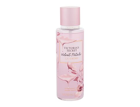 Tělový sprej Victoria´s Secret Velvet Petals La Creme 250 ml poškozený flakon