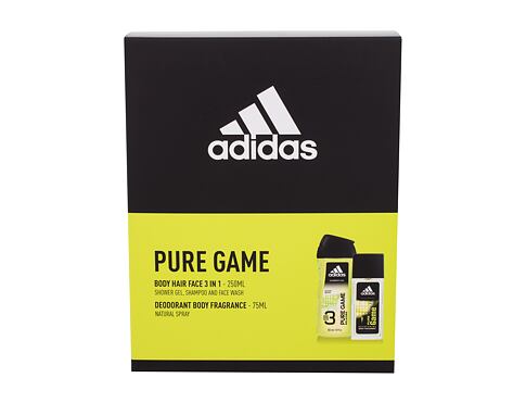 Deodorant Adidas Pure Game 75 ml poškozená krabička Kazeta
