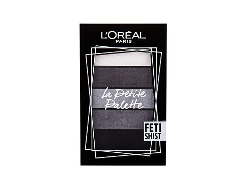 Oční stín L'Oréal Paris La Petite Palette 4 g Fetishist poškozený obal