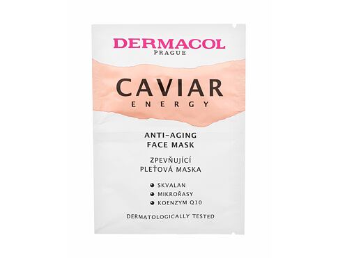 Pleťová maska Dermacol Caviar Energy 2x8 ml