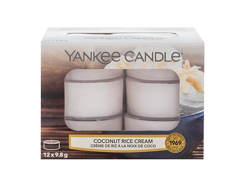 Vonná svíčka Yankee Candle Coconut Rice Cream 117,6 g poškozená krabička