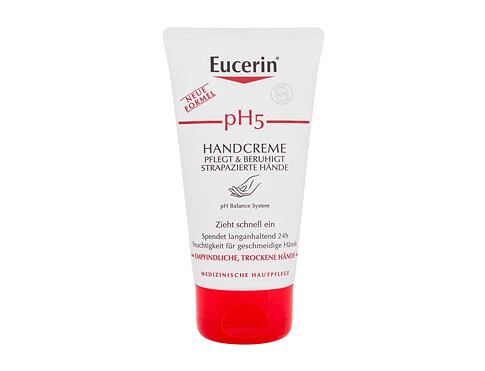 Krém na ruce Eucerin pH5 Hand Cream 75 ml poškozený flakon