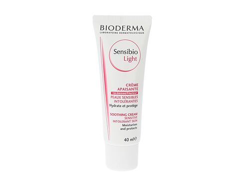 Denní pleťový krém BIODERMA Sensibio Light Soothing Cream 40 ml bez krabičky