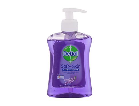 Tekuté mýdlo Dettol Soft On Skin Lavender 250 ml poškozený flakon