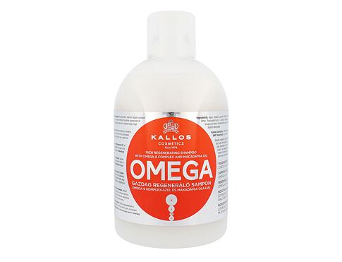 Šampon Kallos Cosmetics Omega 1000 ml poškozený flakon
