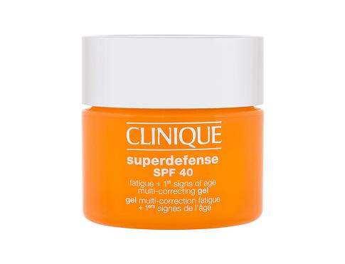 Pleťový gel Clinique Superdefense Multi-Correcting SPF40 50 ml