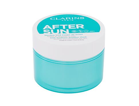 Přípravek po opalování Clarins After Sun SOS Sunburn Soother Mask 100 ml poškozená krabička
