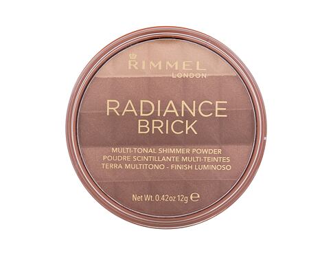 Bronzer Rimmel London Radiance Brick 12 g 002 Medium