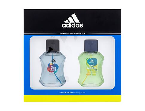 Toaletní voda Adidas Team Five 50 ml poškozená krabička Kazeta
