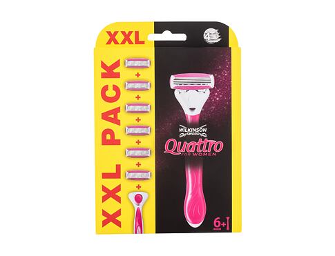 Holicí strojek Wilkinson Sword Quattro For Women 1 ks poškozená krabička