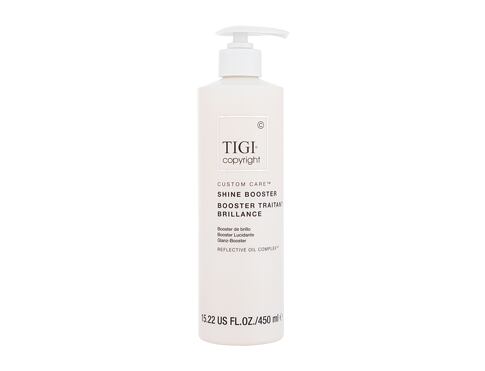 Pro lesk vlasů Tigi Copyright Custom Care Shine Booster 450 ml poškozený flakon