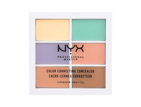 Konturovací paletka NYX Professional Makeup Color Correcting Concealer 9 g Multicolor