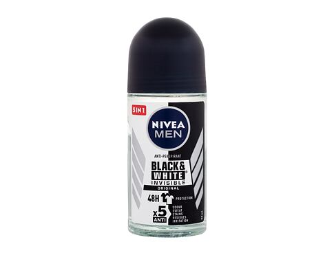 Antiperspirant Nivea Men Invisible For Black & White Original Deo Roll-On 48H 50 ml