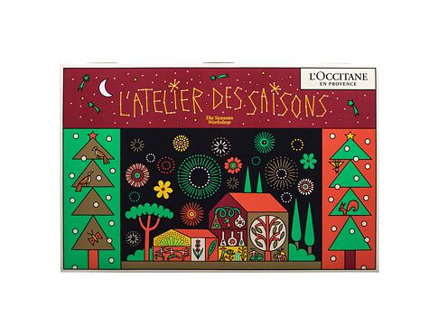 Krém na ruce L'Occitane The Seasons Workshop Advent Calendar 1 ks poškozená krabička Kazeta