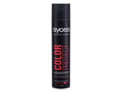 Lak na vlasy Syoss Color Protect 300 ml poškozený flakon