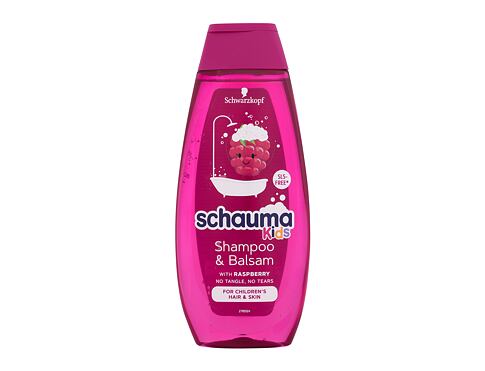 Šampon Schwarzkopf Schauma Kids Raspberry Shampoo & Balsam 400 ml