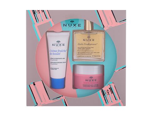 Denní pleťový krém NUXE Les Essentiels Visage  30 ml poškozená krabička Kazeta