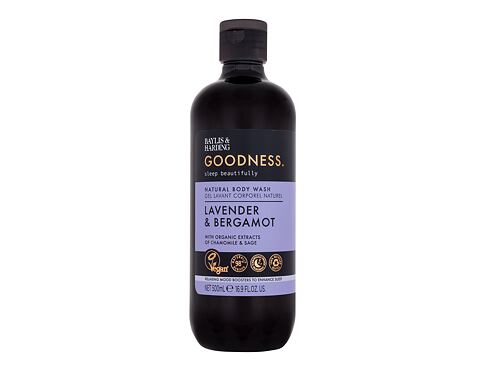 Sprchový gel Baylis & Harding Goodness Sleep Lavender & Bergamot Natural Body Wash 500 ml