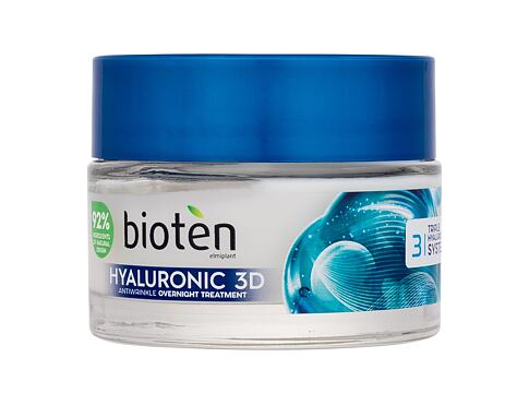 Noční pleťový krém Bioten Hyaluronic 3D Antiwrinkle Overnight Cream 50 ml