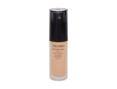 Make-up Shiseido Synchro Skin Lasting Liquid Foundation SPF20 30 ml Golden 3 poškozená krabička