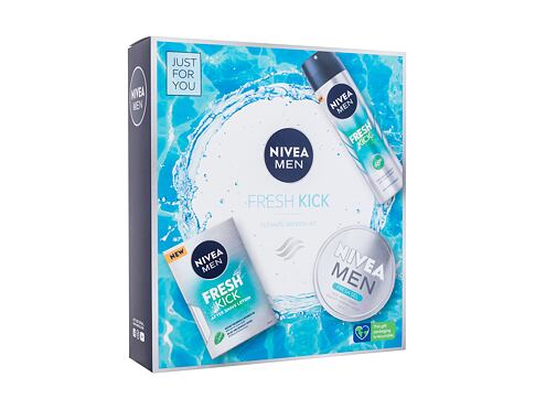 Voda po holení Nivea Men Fresh Kick 100 ml poškozená krabička Kazeta