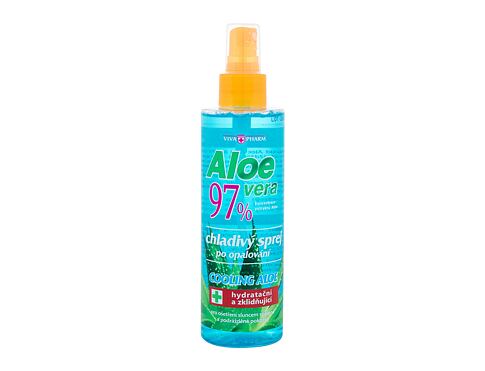 Přípravek po opalování Vivaco VivaPharm Aloe Vera Cooling Spray 200 ml poškozený flakon