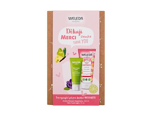 Sprchový gel Weleda Aroma Shower Happiness 200 ml Kazeta