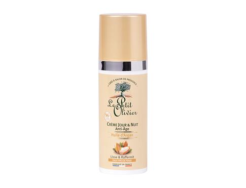 Denní pleťový krém Le Petit Olivier Argan Oil Day & Night Cream Anti-Age 50 ml poškozená krabička