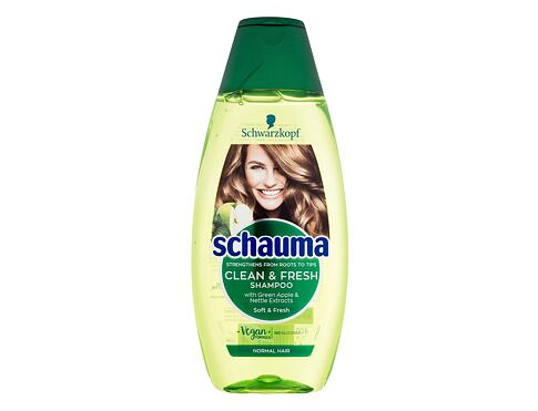 Šampon Schwarzkopf Schauma Clean & Fresh Shampoo 400 ml