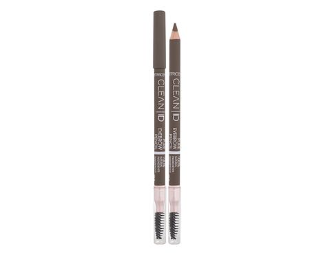 Tužka na obočí Catrice Clean ID Pure Eyebrow Pencil 1 g 040 Ash Brown poškozený obal