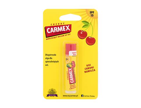 Balzám na rty Carmex Cherry SPF15 4,25 g poškozený obal