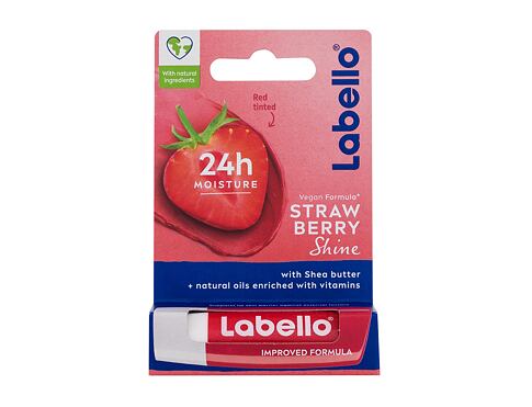 Balzám na rty Labello Strawberry Shine 24h Moisture Lip Balm 4,8 g