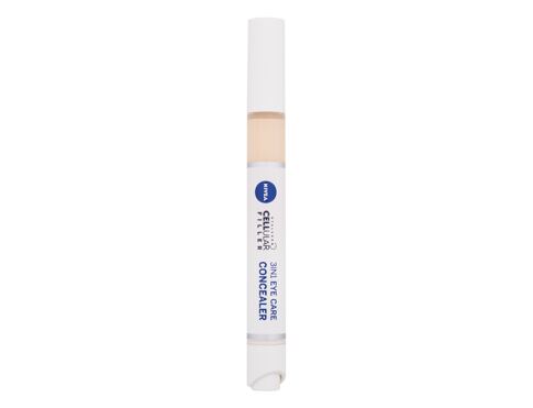 Oční krém Nivea Hyaluron Cellular Filler 3in1 Eye Care Cushion 4 ml 01 Light poškozená krabička