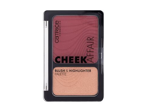 Konturovací paletka Catrice Cheek Affair Blush & Highlighter Palette 10 g 020 End Of Friendzone