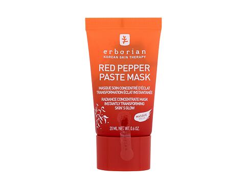 Pleťová maska Erborian Red Pepper Paste Mask Radiance Concentrate Mask 20 ml