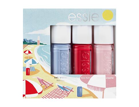 Lak na nehty Essie Summer Mini Trio Seaside Dinner 5 ml Kazeta