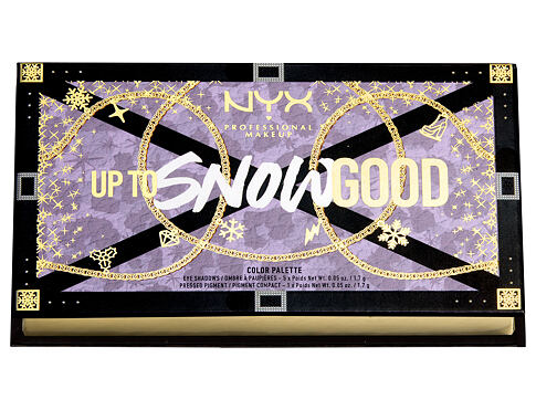 Oční stín NYX Professional Makeup Mrs. Claus 10,2 g 02 Up To Snow Good