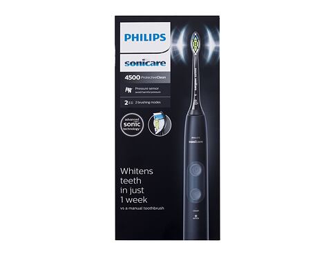 Sonický zubní kartáček Philips Sonicare 4500 Protective Clean HX6830/44 Black 1 ks