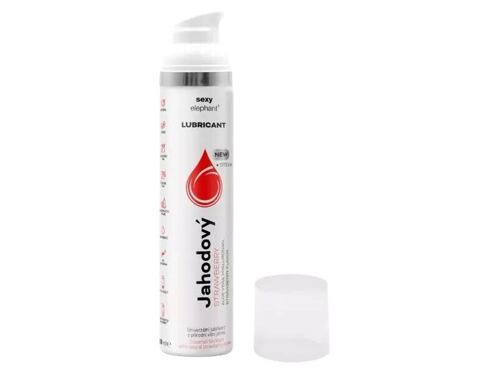 Lubrikační gel Sexy Elephant Lubricant Strawberry 100 ml